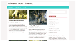 Desktop Screenshot of istanbulpaintball.org