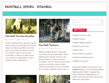 Tablet Screenshot of istanbulpaintball.org